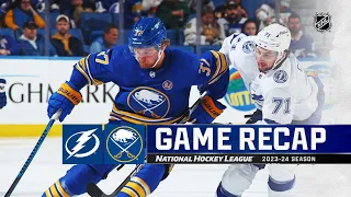 Lightning @ Sabres 10/17 | NHL Highlights 2023