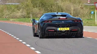 Supercars Accelerating - SF90 Stradale, GTR Pro, Capristo Aventador SVJ, 812SF, GT2RS, R8 V10 Plus..