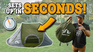 Night Cat Pop-Up Tent: Set Up In Seconds!
