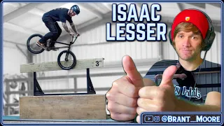 Beyond The Back Rail IS RIGHT!!! Isaac Lesser BMX REACT!