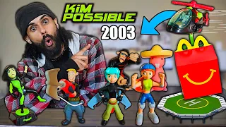 Opening KIM POSSIBLE HAPPY MEAL TOYS FROM 2003 *DISNEY CHANNEL NOSTALGIA FLACHBACK*