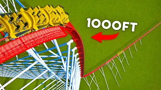 A 1000FT tall rollercoaster IS possible...