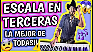 ESCALA EN TERCERAS !! EXELENTE PARA TOCAR MUCHAS CANCIONES