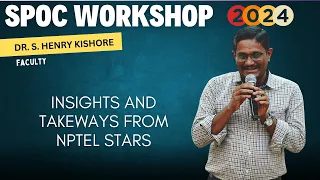 NPTEL Courses Helped Him Clear NET Examination | NPTEL Stars @SPOC Workshop '24 #iitmadras