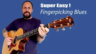 Super Easy FINGERPICKING Blues