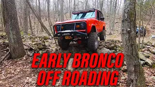 Off Roading the Early Bronco with the Hudson Valley 4 Wheelers Club