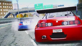 Acura Integra Type R Vortex vs Razor BMW M3 GTR (NFS MW)