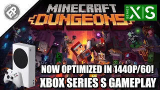 Minecraft: Dungeons - Xbox Series S Gameplay (60fps)