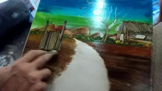 Pintando com os dedos (Estrada Carroçal)