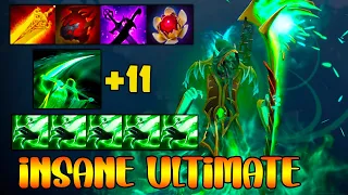 INSANE ULTIMATE - INTENSE NECROPHOS - FULL TEAM FIGHT - DOTA 2 GAMEPLAY