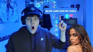 American Reacts to Major Lazer - Rave De Favela (feat. MC Lan, Anitta & BEAM) (Official Music Video)