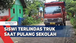 Siswi SD Tewas Terlindas Truk Saat Pulang Sekolah