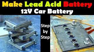 12V Car Battery, Lead Acid Battery for Car, How to make Car Battery, 12V Lead Acid Battery