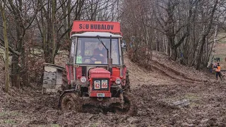 Traktoriáda Nechálov 2024 / Tractor winter race -  Zetor tractors