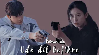 Ude dil befikre || Badaas couple || park hyungsik & Han hyo joo || korean mix ||