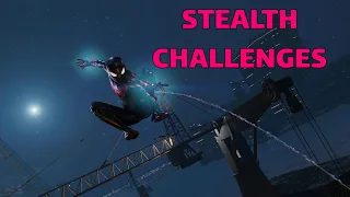 All Stealth Challenges - Ultimate Level (Gold) - Spider-Man Miles Morales - Easy Guide