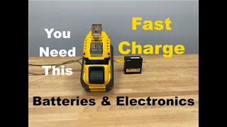 You need this: DeWALT DCB094k USBC charging kit review | Fast charge your electronics and macbook