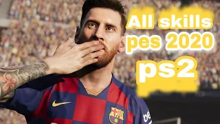 All skills pes 2020 ps2