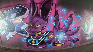 Graffiti - Ghost EA - Beerus God Of Destruction