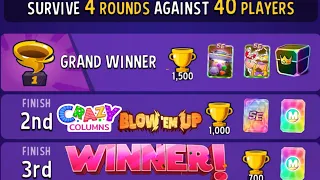 crazy columns blow em up rumble match | match masters | match masters crazy columns