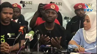 Bobi Wine meets human rights group Haki Africa in Mombasa