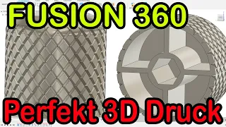 Oberfläche Rendeln Fusion 360 Struktur Tutorial