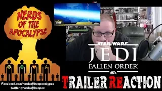 The Nerds react to the Star Wars Jedi Fallen Order Story Trailer from Star Wars Celebration 2019!