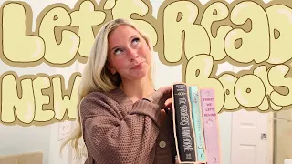 Read My Anticipated New Releases With Me! *spoiler free reading vlog*