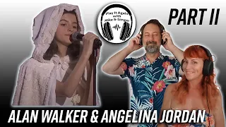 CATCHING UP ON WHAT WE MISSED! Mike & Ginger React to ANGELINA JORDAN & ALAN WALKER with "FADED"