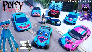 GTA 5 - Stealing CATNAP CARS with Franklin! (Real Life Cars #03)