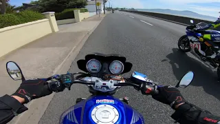 Hornet 600 and r6 synchronised wheelie