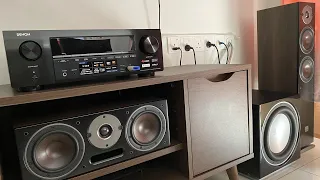 DALI | DENON 5.1.2 Atmos Setup Home Theater Sounds Demo