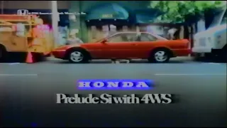 1990 Honda Prelude Commercial -  Four Wheel Steering