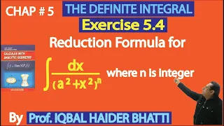 Ch#5|The Definite Integral| Ex 5.4 Q 23|Calculus & Analytic Geometry by SM Yusuf Lec 40
