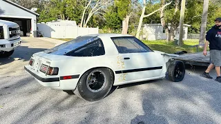 Buying a "barn find" insanely light all carbon drag car.