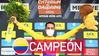 INCREÍBLE!! DANIEL FELIPE MARTINEZ 🇨🇴 GANA EL DAUPHINÉ /Etapa 5 Criterium du Dauphine 2020