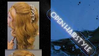 Open hairstyle #bridalmakeup #instagram #youtubeshorts #makeuptutorial