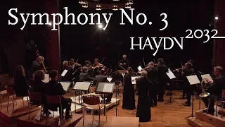 Haydn Symphony No. 3 | Kammerorchester Basel | Giovanni Antonini (Haydn2032 live)
