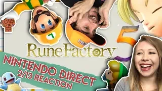 RUNE FACTORY IS BACK! AMAZING DIRECT! (Nintendo Direct 2/13 Reaction)