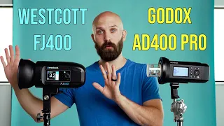 Westcott FJ400 vs Godox AD400 Pro Flash Comparison (Xplor 400 Pro)