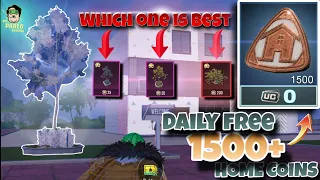 Daily Free 1500+ Home Coins | Which Tree is Best ? | PK PABLO GAMING