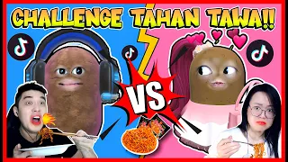 REACTION VIDEO LUCU TIKTOK !! KETAWA = MAKAN SAMYANG PALING PEDAS !! SIAPA MENANG ?? Feat @sapipurba