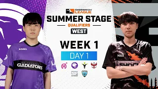 Overwatch League 2023 Season | Summer Qualifiers West | Week 1 Day 1