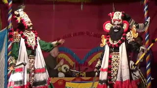 yakshagana mahishasura vadhe at bondala part14