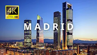 Madrid, Spain 🇪🇸 in 4K 60FPS ULTRA HD Video by Drone