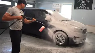 Deep Cleaning The NASTIEST Vehicle I've Ever Seen!  Insane 18 hour Detailing Transformation! #### 1