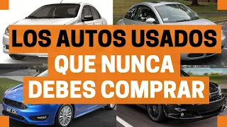 Los AUTOS USADOS que NO debes COMPRAR | Motoren Mx