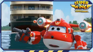 [SUPERWINGS4 Highlight] Play on the Water! | EP39 | Superwings Supercharged | Super Wings