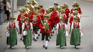 🎺 Bezirksmusikfest in Stans in Tirol 2019 - Festumzug