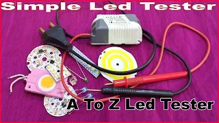 Simple Led Tester | A To Z Led Tester